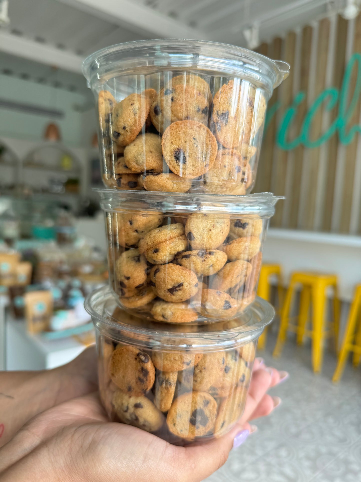 Micro Chocolate Chip Cookies