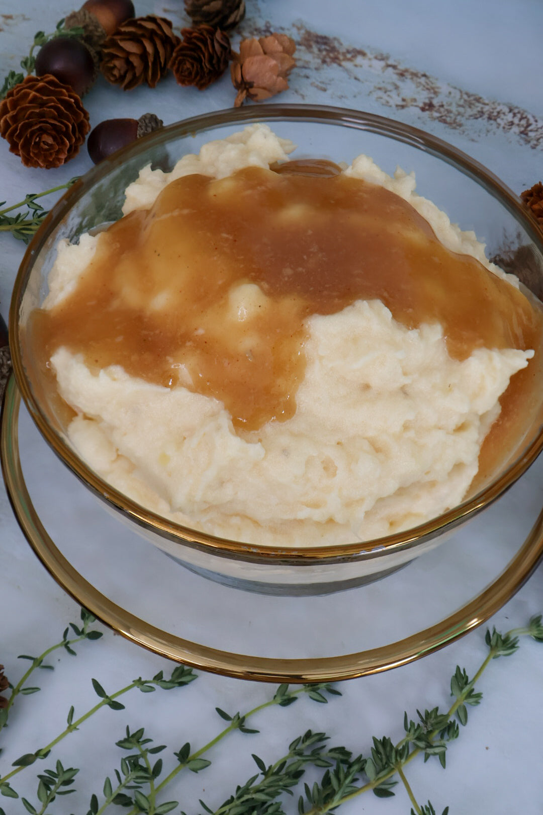 Puré de Papa con Ajo Rostizado y Queso