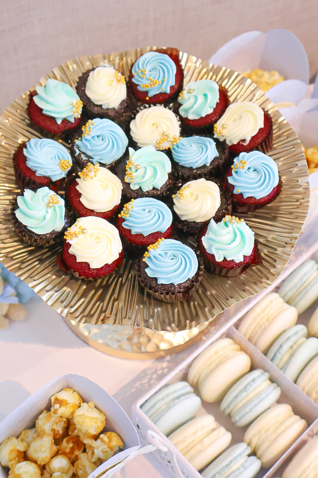 Mini Cupcakes con Color