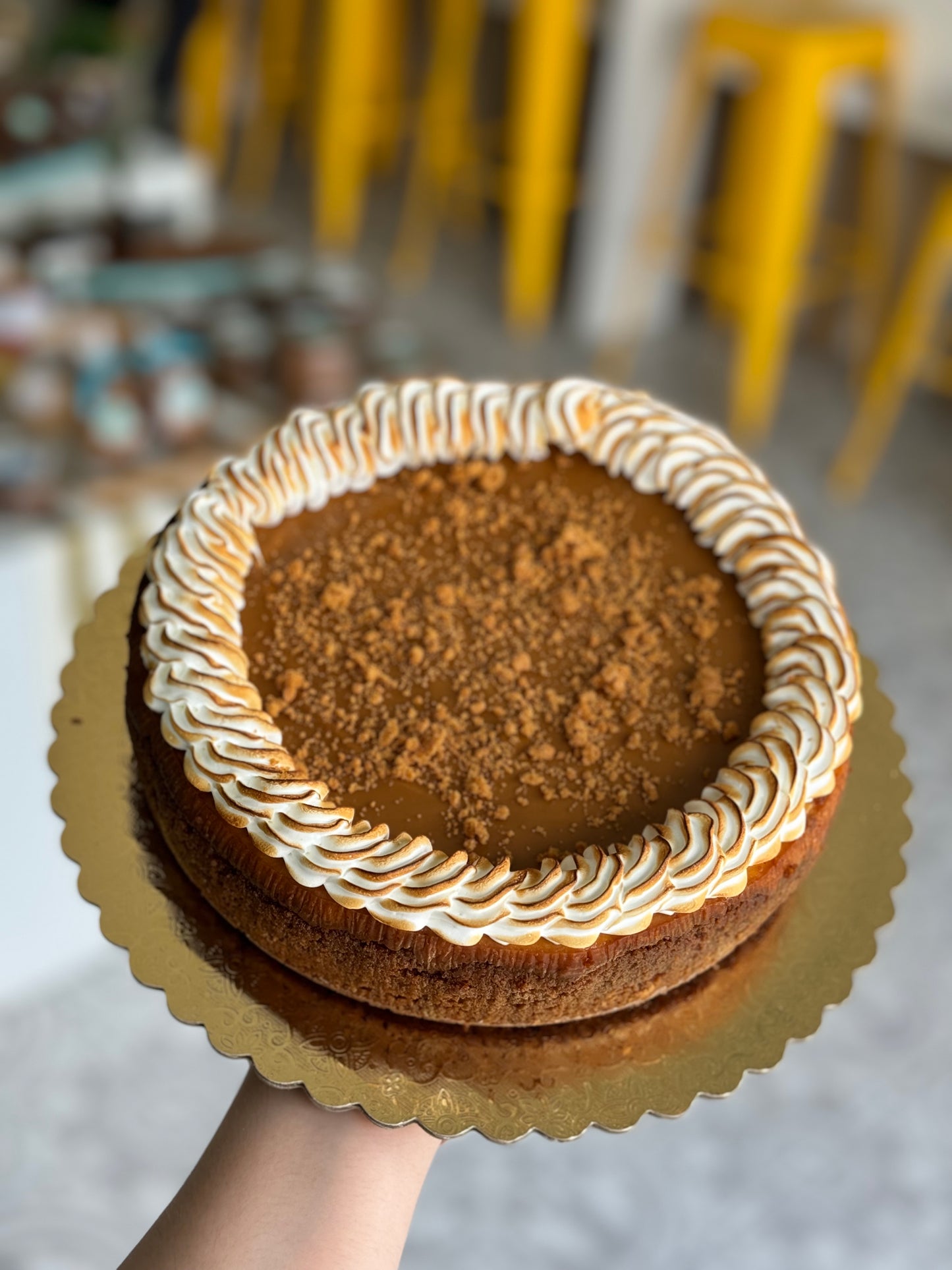Lotus Pumpkin Cheesecake