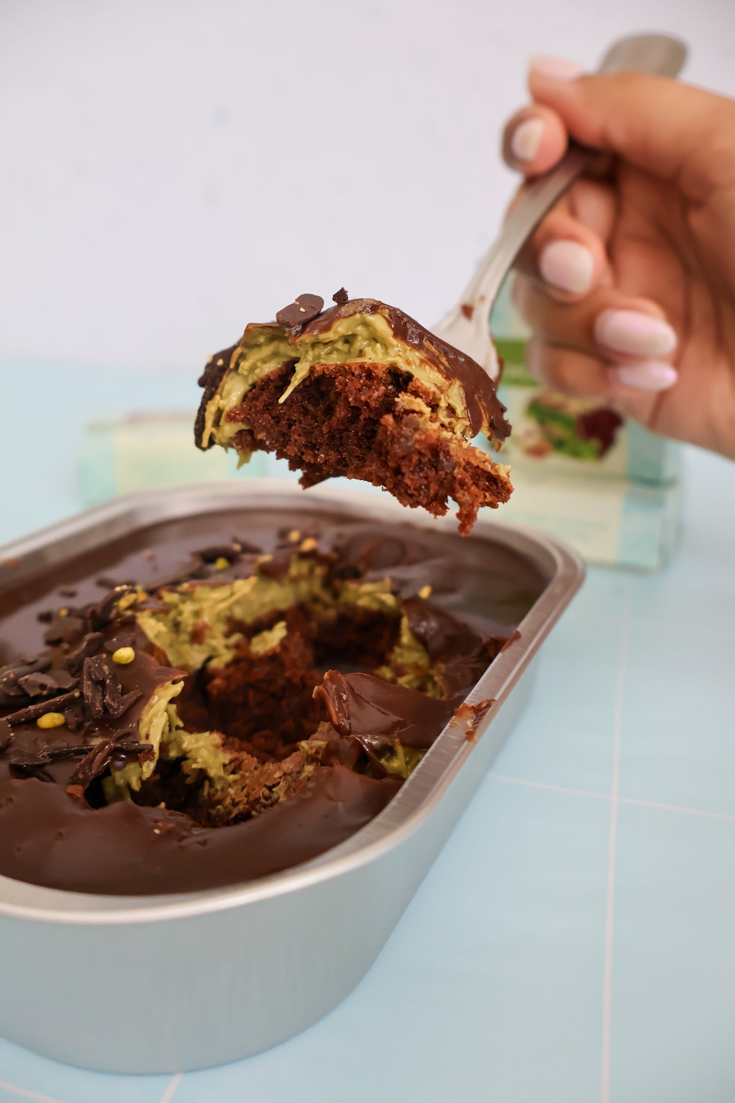 Brownie de Dubai Chocolate