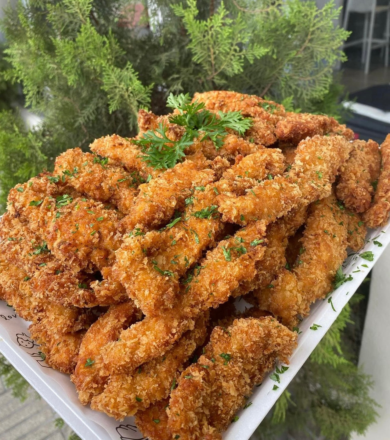 Deditos de Pollo con Honey Mustard