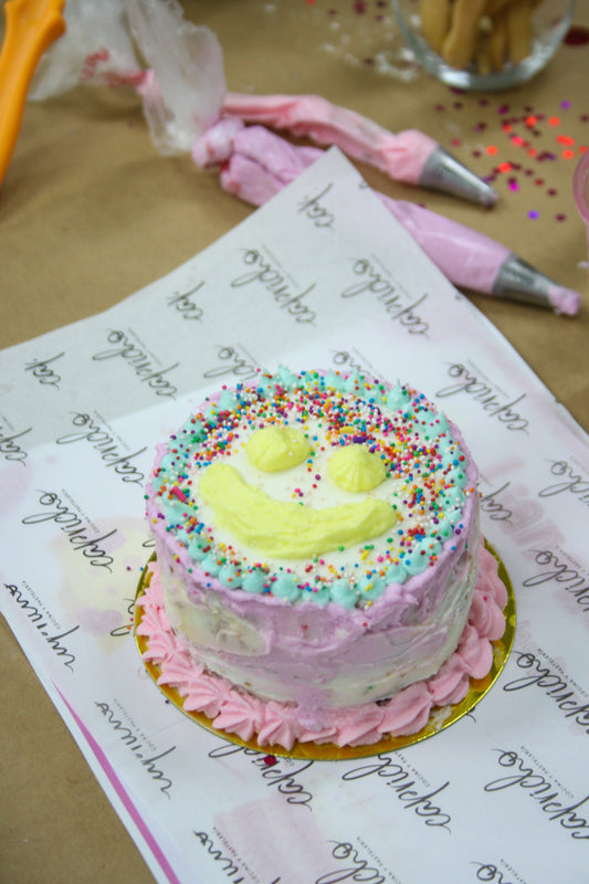 Clase Mini Cake + Cookies sin Bebidas