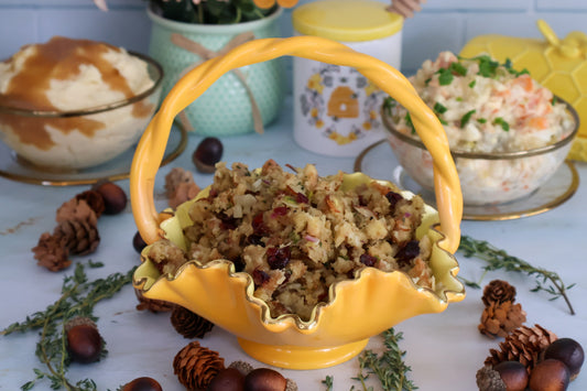 Stuffing de Alemendras y Cranberries