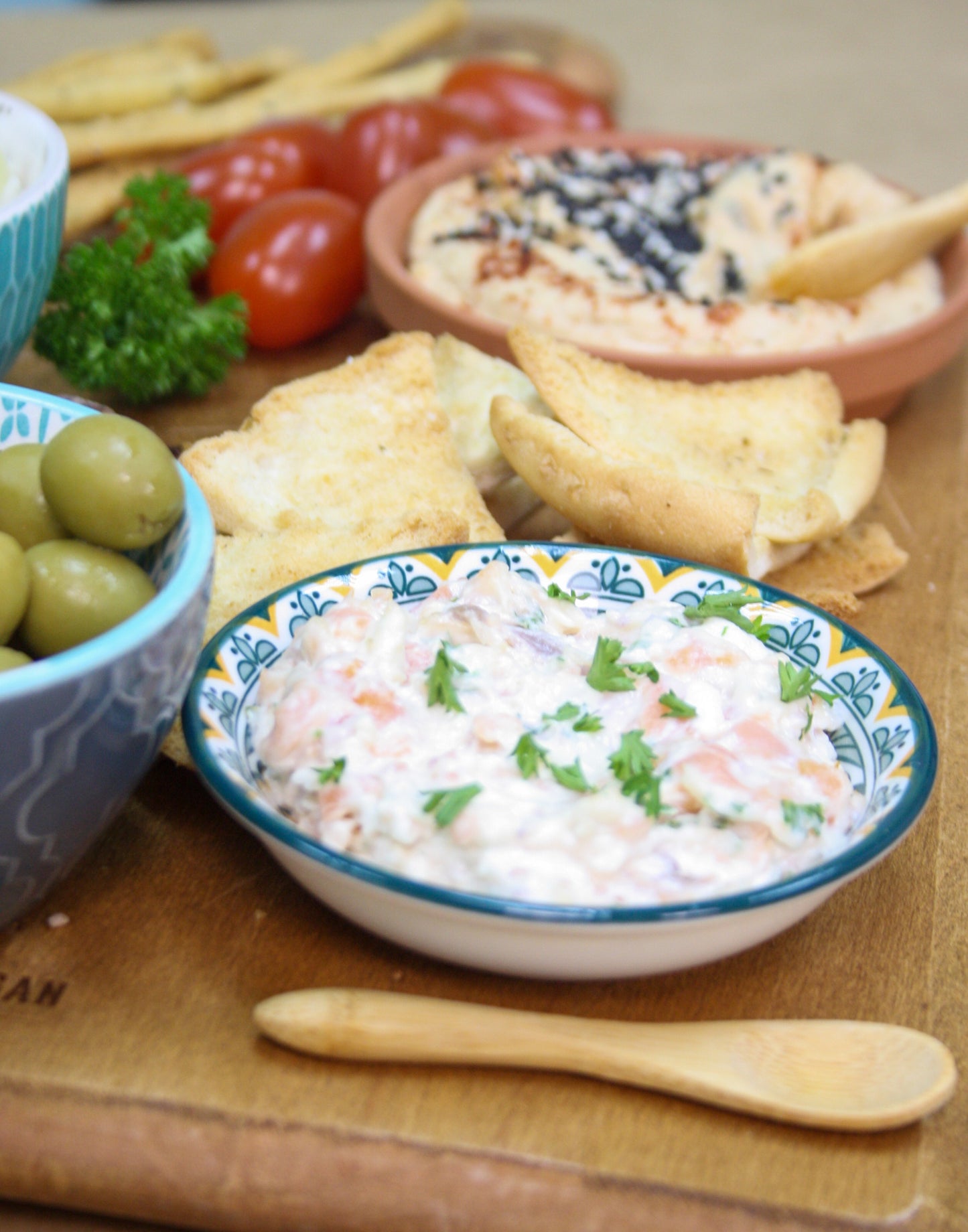 Dip de Salmon Ahumado