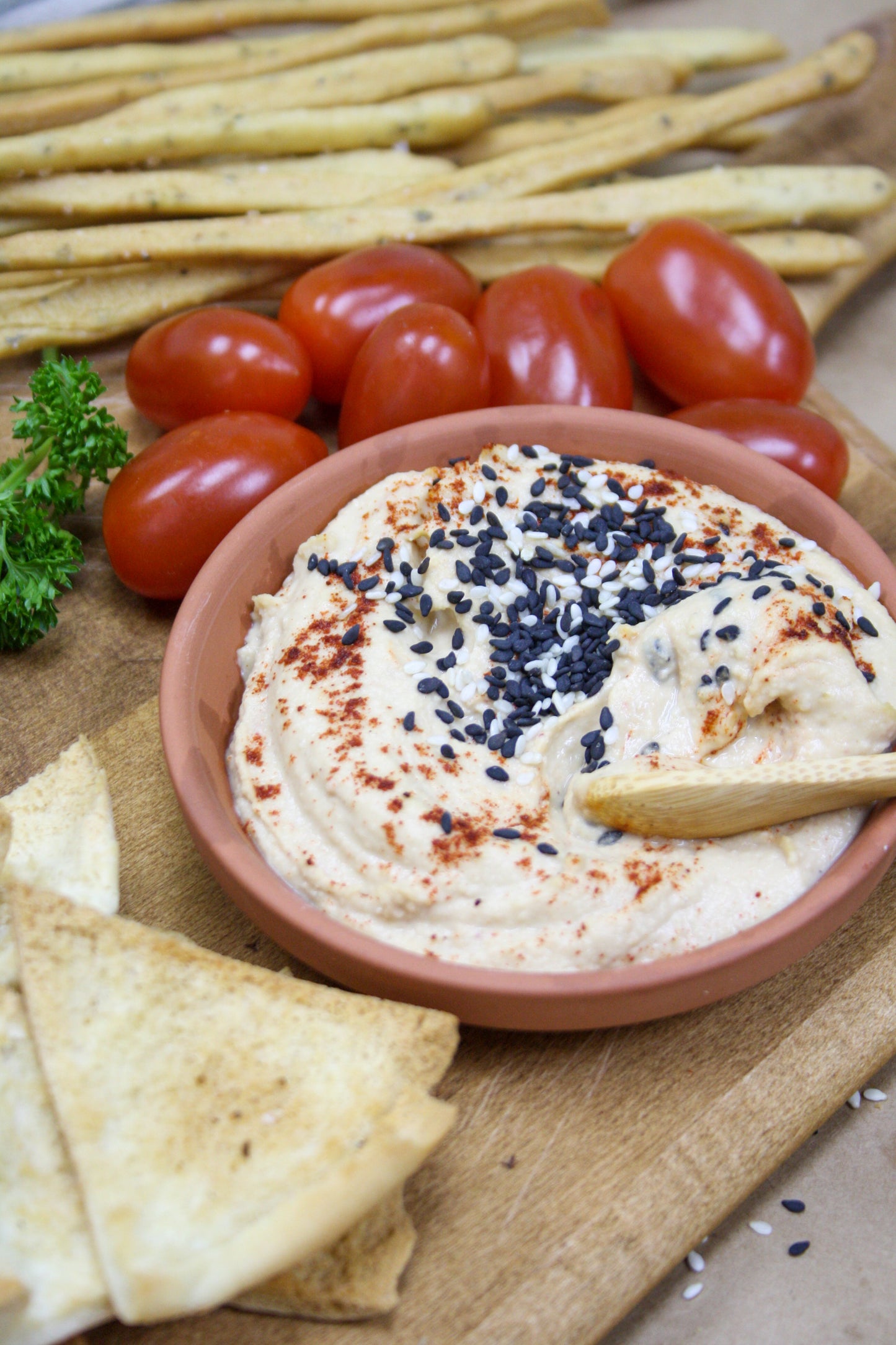 Hummus de Ajo Rostizado
