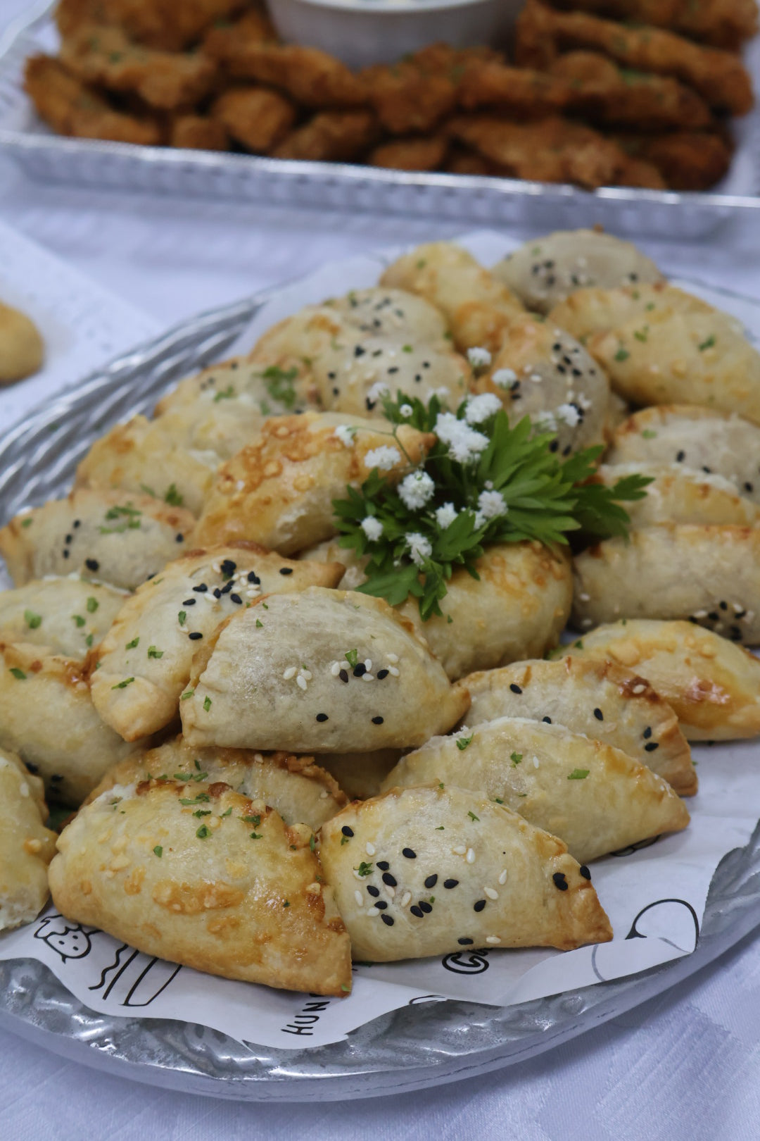 Empanaditas de Pollo Búfalo Horneadas