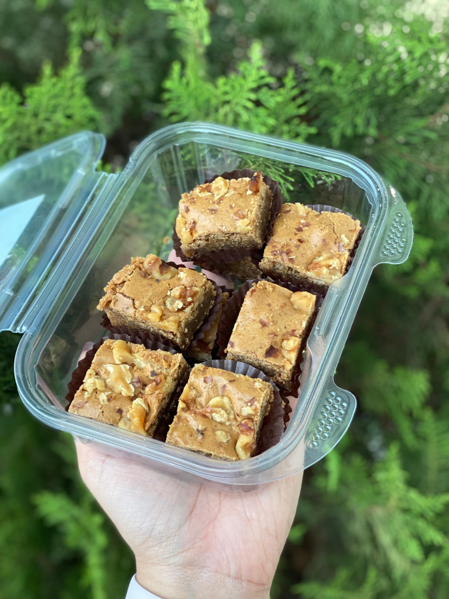 Brownies de Caramelo con Nueces