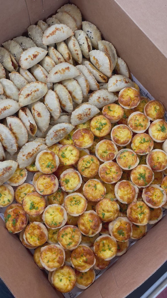 Mini Quiche de Jamón y Queso